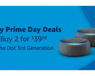 Echo Dot 3rd Gen – Get TWO for Just $39.98! Early Prime Day Deals!