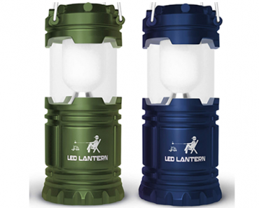 LED Camping Lantern/Flashlights – 2 Pack – Just $25.99!