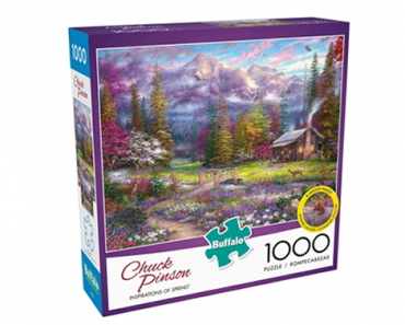 Chuck Pinson Escapes – Inspirations of Spring – 1000 Piece Jigsaw Puzzle – Just $9.97!