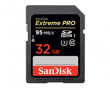 SanDisk Extreme Pro 32GB SDHC UHS-I Memory Card – Just $12.99!