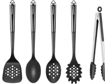 Cuisinart 5 pc Black Stainless Steel FusionPro Tool Set – Just $19.99!