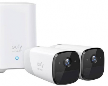 Eufy 2-Camera Indoor/Outdoor Wire-Free 1080p 16GB Surveillance System Only $219.99 Shipped! (Reg. $350)