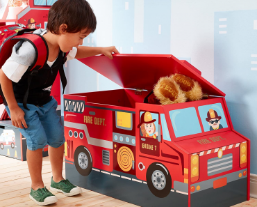 Little Fire Tuck Wooden Toy Chest with Safety Hinges Only $92.99! (Reg $159.99)