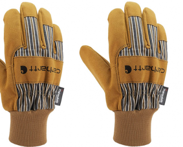 Carhartt Men’s Insulated Suede Work Gloves Only $9! (Reg. $18)