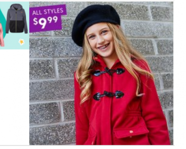 Zulily: Hooded Fleece Jackets for Baby & Up Only $9.99!