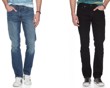 Kohl’s 30% Off! Earn Kohl’s Cash! Stack Codes! FREE Shipping! Men’s Urban Pipeline Slim-Fit MaxFlex Jeans – Just $17.49!