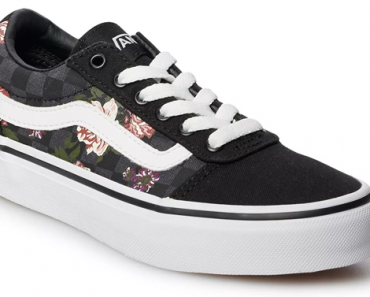 Kohl’s 30% Off! Stack Codes! FREE Shipping! Vans Ward Kids’ Skate Shoes – Just $24.49!
