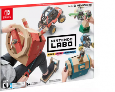 Nintendo Labo Toy-Con Vehicle Kit Only $19.99! (Reg. $40)