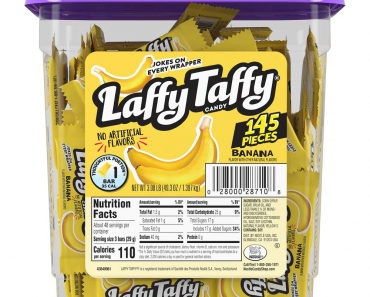 Laffy Taffy Candy Jar (Banana) 145 Count Only $6.87 Shipped!