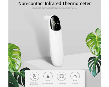 Digital Infrared Forehead Thermometer – Just $9.99! That’s 78% Off! Free shipping!