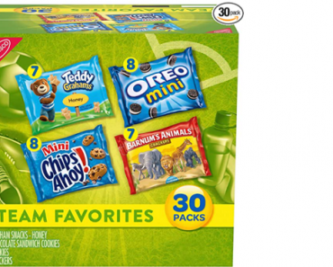 Nabisco Team Favorites Variety Pack (30 Count) Only $6 Shipped!