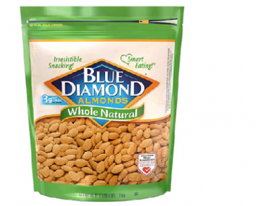 Blue Diamond Almonds, Raw Whole Natural, 40 Ounce Only $10.98 Shipped!