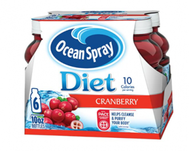 Ocean Spray Diet Cranberry Juice Drink (Pack of 6) Only $3.78 Shipped!
