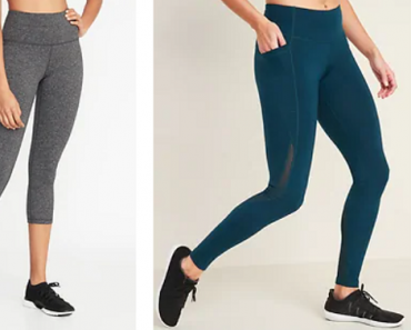 Old Navy: Women’s Compression Leggings Only $12, Kids Only $10! Today Only!