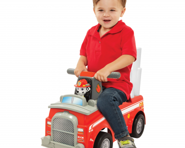Paw Patrol Marshal Fire Truck Ride-On with Sound Only $19.97!