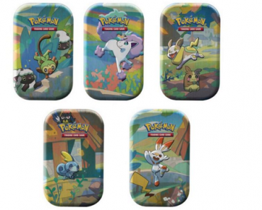 Pokemon Trading Card Game: Galar Pals Mini Tins (Assortment) Only $5.00! Today Only!