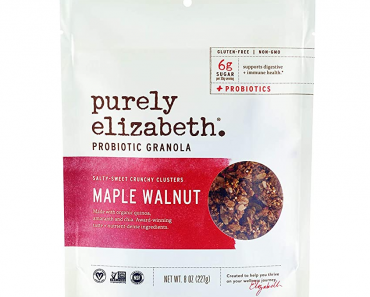 Purely Elizabeth (Probiotic-Gluten Free) Granola, Maple Walnut Only $4.86 Shipped!