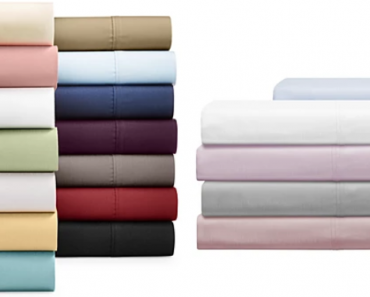 AQ Textiles Parker Sheets & Pillowcase Pair Only $29.99 Shipped! (Reg. $60)