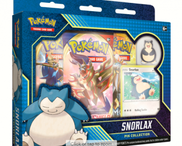 Pokémon – Trading Card Game: Snorlax/Morpeko Pin Collection Only $11.24!