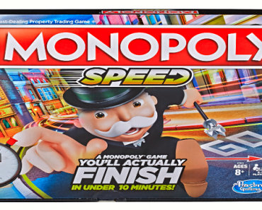 Monopoly Speed Board Game Only $9.99! (Reg. $20)