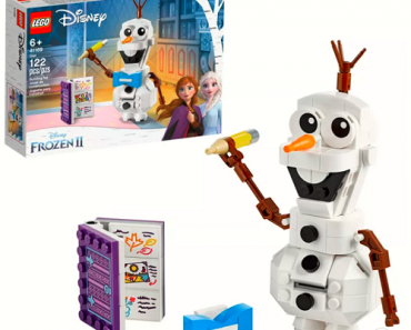 LEGO Disney Frozen 2 Olaf Snowman Toy Figure Building Kit Only $7.99! (Reg. $15)