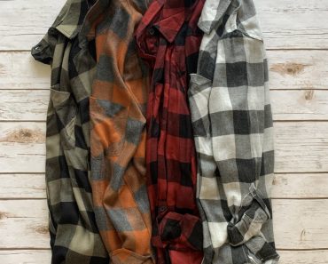 Buffalo Plaid Tops – Only $24.99!