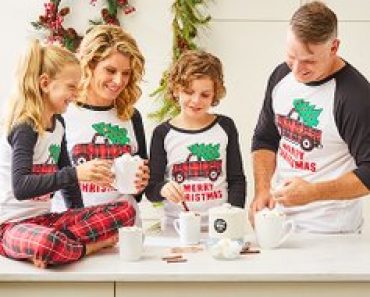 Matching Christmas Pajamas For The Whole Family!