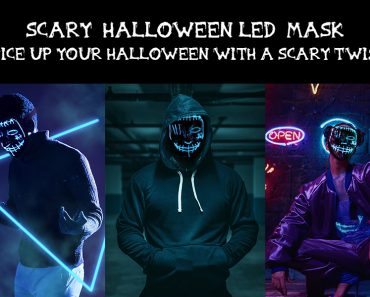 LED Light up Mask With 3 Modes ONLY $7.99!