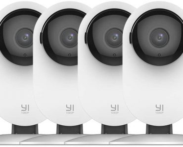 YI 4-Piece Home Camera Set (1080p, Wireless) – Only $62.30!