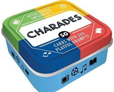 After Dinner Amusements: Charades: 50 Cards with 200 Playful Prompts – Only $4.94!
