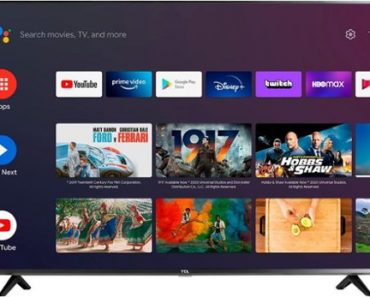 TCL 55″ Class 4 Series LED 4K UHD Smart Android TV – Only $249.99!