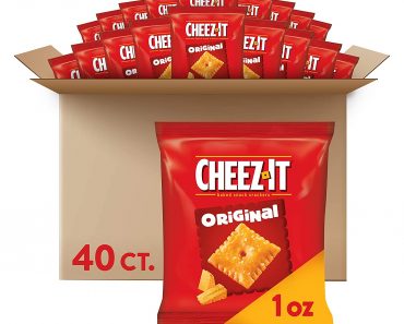 Cheez-It Original Baked Snack Cheese Crackers (40 Count) – Only $13.07!