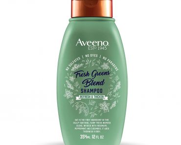 Aveeno Scalp Soothing Fresh Greens Blend Shampoo – Only $4.99!