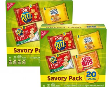 Nabisco Savory Cracker Variety Pack (Pack of 40) – Only $11.96!