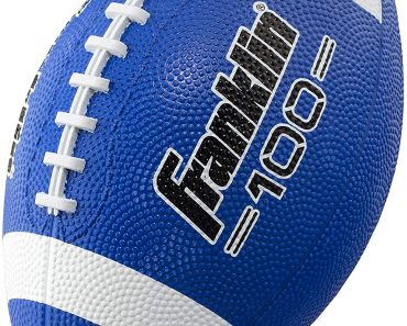 Franklin Sports Grip-Rite 100 Rubber Junior Football – Only $4.88!