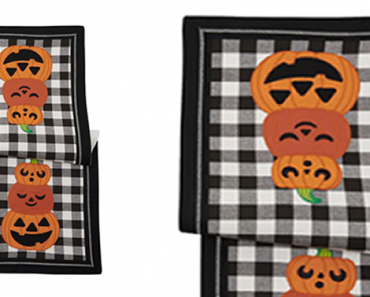 Kohl’s 30% Off! Earn Kohl’s Cash! Stack Codes! FREE Shipping! Buffalo Check Pumpkin 36″ Table Runner – Just $8.74!