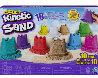 Kinetic Sand, Castle Containers 10-Color Pack – Just $9.97!