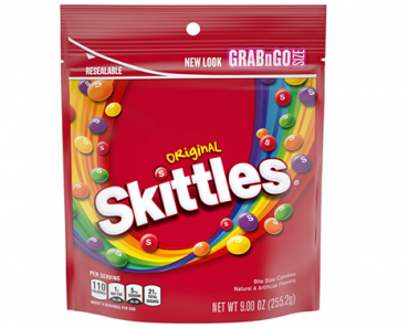 Skittles Original Candy – 9oz Bag – Just $1.86!