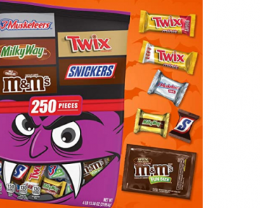 M&M’S, Snickers, Twix, 3 Musketeers & Milky Way Halloween Chocolate Candy Variety Mix (4 lbs) Only $15.63 Shipped!