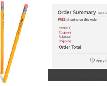 TRU RED Wooden Pencils 12-Pack Just $0.50 Shipped!