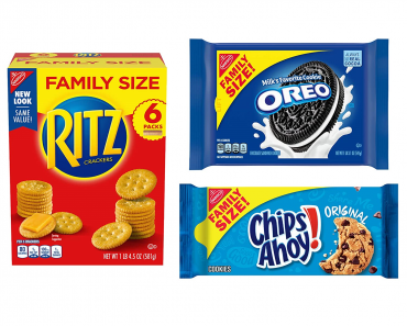 OREO, RITZ, & CHIPS AHOY Snack Variety Pack 3 Packs Only $7.91 Shipped!