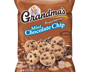 Grandma’s Mini Chocolate Chip Cookies (Whole Grain) Only $26.58 Shipped!