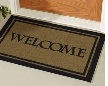 Ottomanson USA Rugs Collection Rectangular Home Doormat, 20″ x 30″ Only $7.99! Great Reviews!