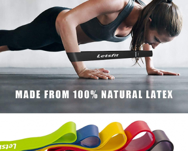Letsfit Resistance Loop Bands Only $5.09 + FREE Shipping (Great Reviews!)