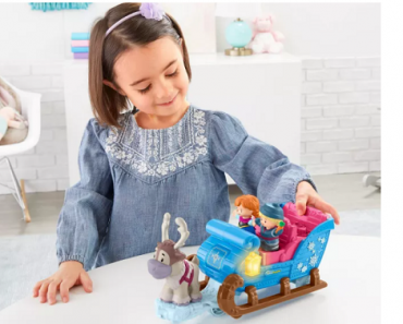 Fisher-Price Disney Frozen Kristoff’s Sleigh by Little People Only $12.79!