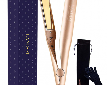 Landot 2-in-1 Flat Iron Hair Straightener and Curler Only $16.14! (Reg $36.96) (Awesome Reviews!)