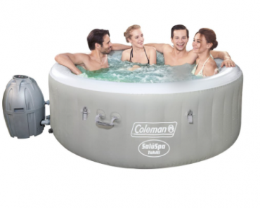 Coleman SaluSpa 71″ x 26″ Tahiti AirJet Inflatable Hot Tub, 2-4 Person Only $229 Shipped! (Reg. $350)