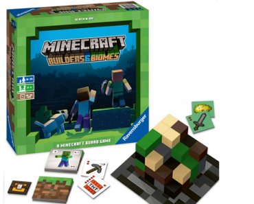 Ravensburger Minecraft: Builders & Biomes Strategy Board Game Only $24.97 Shipped! (Reg. $40)