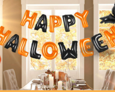 Halloween Mylar Balloon Set ONLY $7.99!