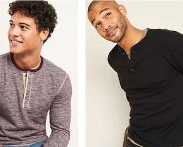 Old Navy: Take 50% off All Long Sleeve Tees for the Family! Men’s Tees Only $10! Today Only!